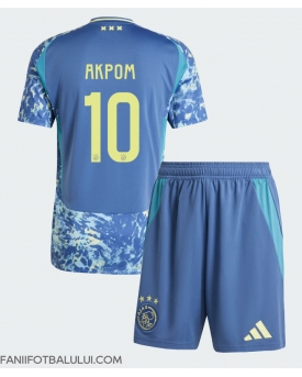 Ajax Chuba Akpom #10 Echipament de Fotbal Replică 2024-25 Copii Deplasare (+ Șorturi)